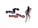 Elastiband 10 kg - rouge