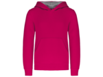 Sweatshirt capuche contrastée junior