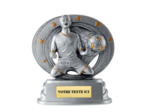 Trophee resine eco joueur foot h.11cm