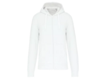 Sweat-shirt ecoresponsable zippe a