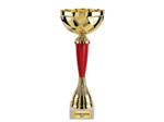Coupe eco or/rouge h 30 cm d 120 mm