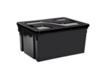 Bac de rangement 20 l avec couvercle