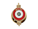 Insigne boutonnière-maire