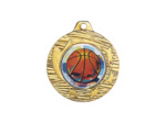 Medaille fer 40mm or