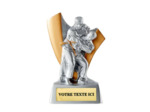 Trophee resine eco judo h h. 10 cm