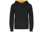 Sweatshirt capuche contrastée junior