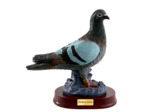Resine pigeon h. 25 cm