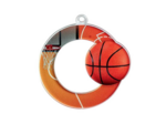 Medaille plexi diam50 basket