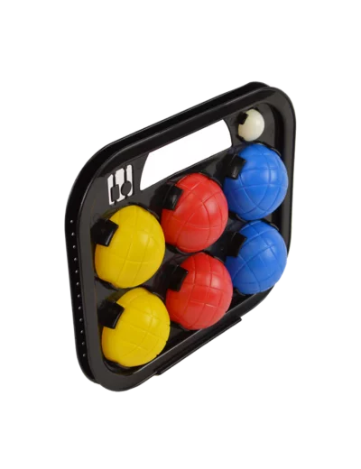 Jeu de 6 boules de petanque pvc