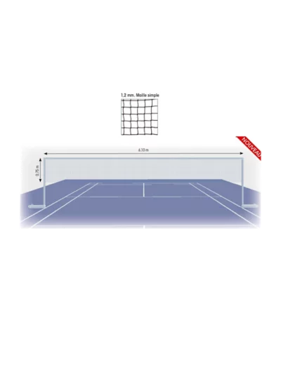 Filet badminton - dia. 1.2 mm - mai