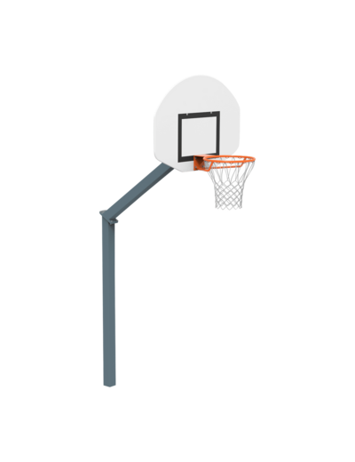 Panier de basket sur platine 3,05 m déport 1,20 m