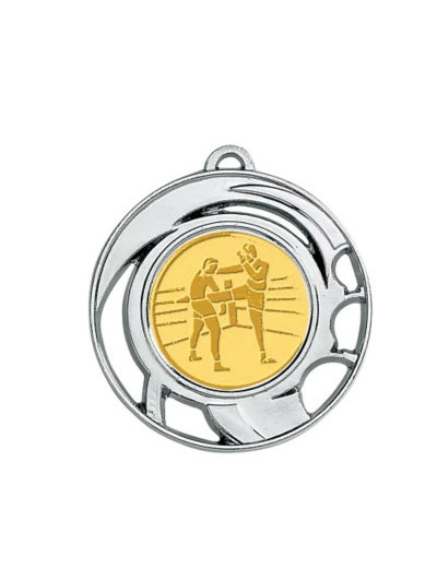 Medaille zamak diam45mm argent