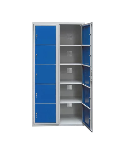 Armoire/casier visitable scolaire 5 case