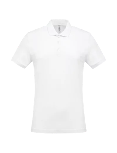 Polo pique manches courtes