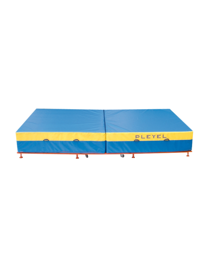 Sautoir pliable 2 parties sur roulettes