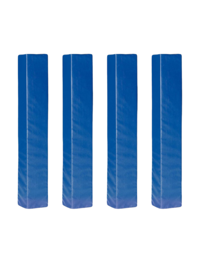 Lot de 4 protections pour poteaux de rugby senior