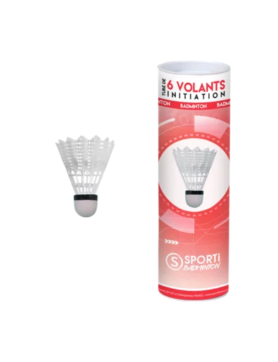 Tube de 6 volants embout mousse