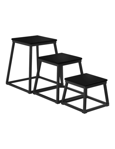 Set de 3 plateformes de pliométrie
