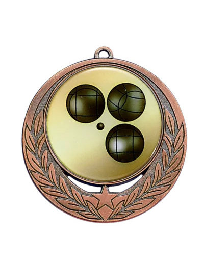 Medaille zamak diam70mm bronze