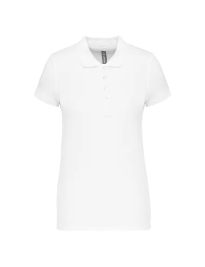 Polo pique manches courtes