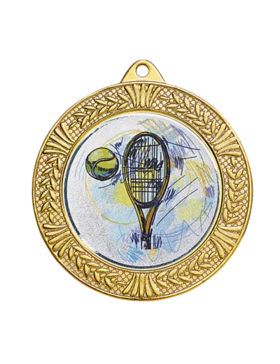 Medaille fer diam70mm or
