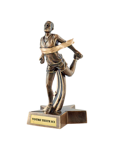 Trophee resine course homme h. 22 cm