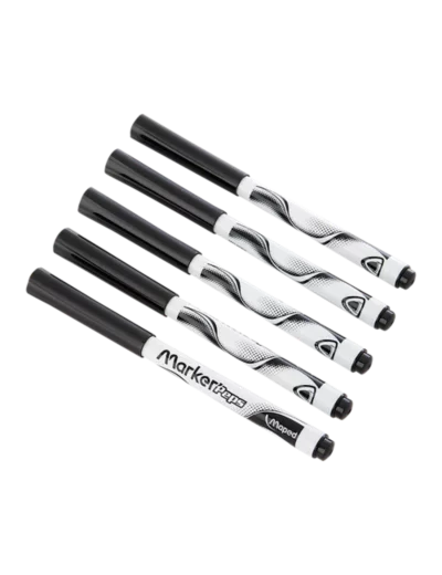 Lot de 5 feutres effacables