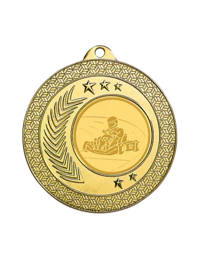 Medaille fer diam50mm or