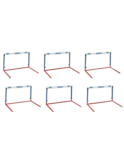 Lot de 6 haies scolaires e.p.s. 106 cm