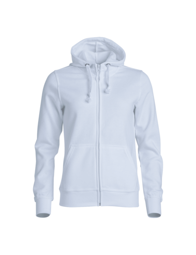 Basic hoody f zip