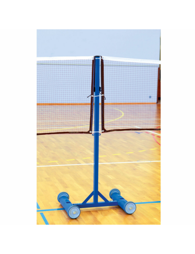 Poteau central badminton scolaire et entraînement