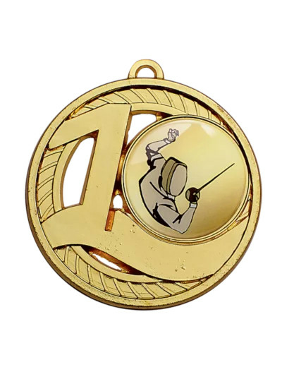 Medaille zamak diam50mm or