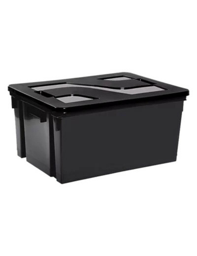 Bac de rangement 20 l avec couvercle