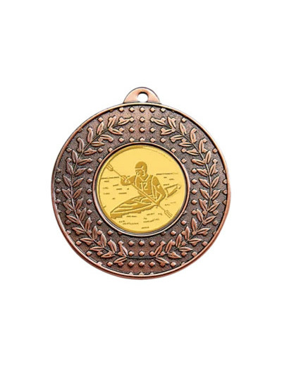 Medaille porte-centre fer bronze 50mm
