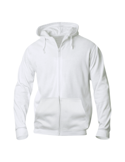 Basic hoody f zip