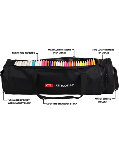 Sac tubulaire pour 55 frisbees