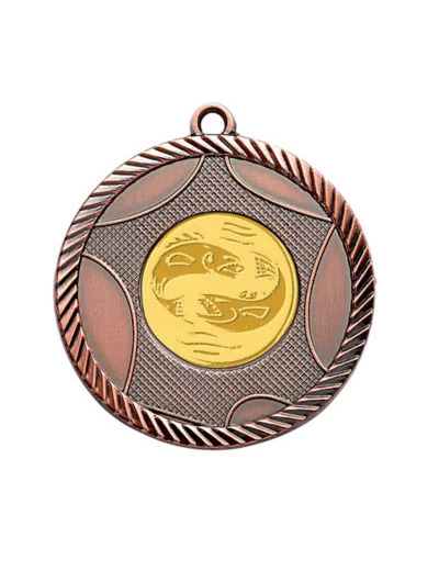 Medaille zamak diam50mm bronze