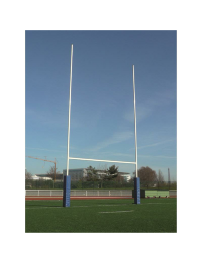 Paire de buts aluminium h.11m