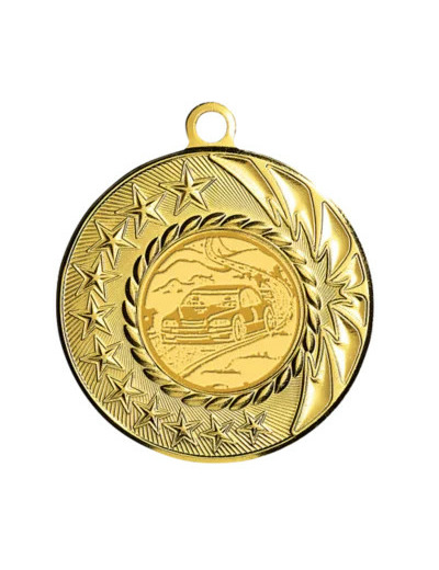 Medaille fer diam50mm or