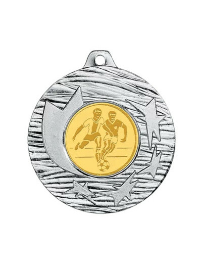 Medaille fer diam50mm argent