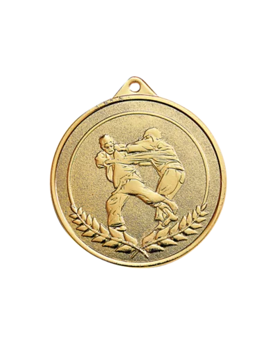 Medaille frappee or judo 50mm