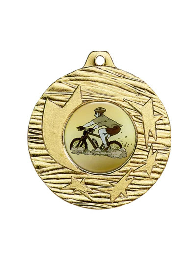 Medaille fer diam50mm or