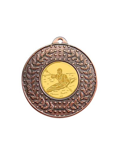 Medaille porte-centre fer bronze 50mm