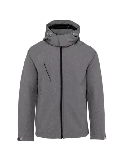 Veste softshell a capuche amovible
