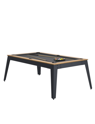 Billard steel noyer venice