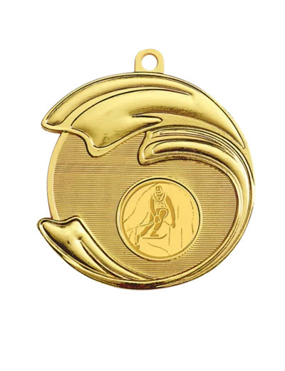 Medaille zamak diam70mm or