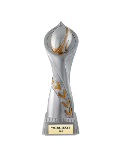Trophee resine trophee rugby h.35 cm