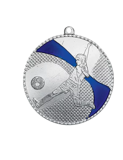 Medaille frappee fer foot 50mm