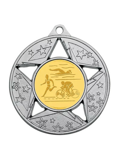 Medaille zamak diam50mm argent