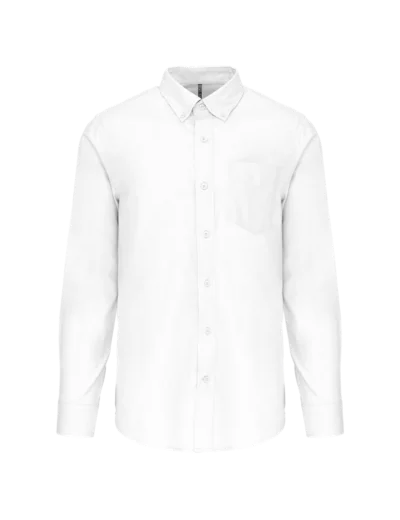 Chemise oxford manches longues